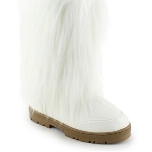 Nature breeze white boots